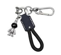 Syayw Keychain di Astronaut -1.5x0,79 pollici con il cordino | Borse a ciondolo per bambini per ragazzi uomini zaino con zaino porta porta borsetto chiavi per auto prede