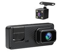 syayw Macchina Fotografica Auto, Tripla Macchina Fotografica di Bordo, Registratore di Immagine Posteriore con Wi-FI Visione Infrarossi 1080P per Posteriore Ad Angolo Morto Camion