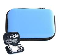 syayw -Organizer Borsa | Borsa per il trasporto per cavi e cuffie | Custodia protettiva per caricabatterie | Borsa Porta Cavi | para Cables Y Cargadores | Tech Pouch 2026, Celeste., vedi