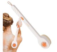 syayw Purificatore per la schiena per doccia, purificatore per la schiena della doccia, spazzola per il corpo, purificatore per il bagno, pulizia profonda, spazzola da bagno antiscivolo confortevole,