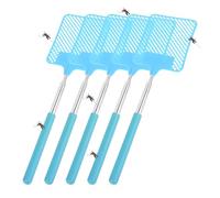 syayw Schiacciamosche manuale, telescopico per interni, racchetta portatile da 76 cm, strumento compatto per camera da letto, sala da pranzo