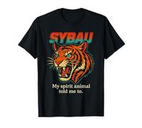 Sybau Sigma Meme Italian Brainrot Costume Stampa Maglietta