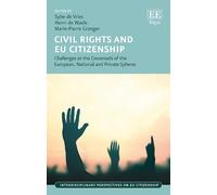 Sybe de Vries Civil Rights and EU Citizenship (Copertina rigida)