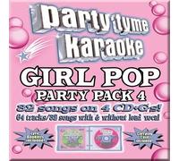 United-Beauty-Group – Karaoke – Party Tyme Girl Pop Party Pack – 4 CD