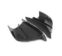 SYBLW Alette aerodinamiche Compatibile con Ducati per Supersport 950 per Supersport 950S per V4 ABS Carenatura Anteriore Winglet Laterale Wind Fin Air Spoiler(Carbon Fiber Texture)