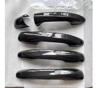 SYBLW Coperchio della maniglia Compatibile Con Benz BCES GLB GLC GLE CLS EQC Classe W205 2016 UP Copertura Maniglia Portiera In Vera Fibra Di Carbonio