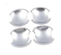 SYBLW Coperchio della maniglia Compatibile Con Kia Per Forte Per Cerato 2009 2010 2011 2012 2013 Chrome Esterno Auto Porta Laterale Maniglia Ciotola Copertura