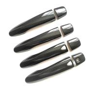 SYBLW Coperchio della maniglia Compatibile Con Pulsar C13 2015 2018 Esterno Auto Modifica Copertura Maniglia Porta Decora Rivestimento In Fibra Di Carbonio Colore Refit Proteggi Adesivo