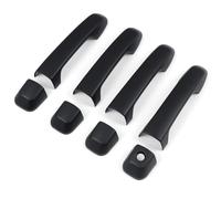 SYBLW Coperchio della maniglia Compatibile Con Toyota Per 4Runner 2010 2011 2012 2013 2014 2015 2016 2017-2023 ABS Nero Opaco Maniglie Delle Porte Laterali Esterne Rivestimento Della Copertura