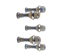 SYBLW Ruota Bulloni Cerchioni Compatibile con Ford per Kuga 2013 2014 2015 Bulloni Ricambio Pneumatici Acciaio Bulloni Accessori I Mozzi Posizione Bulloni in Acciaio Bulloni Pneumatici Dell'assale
