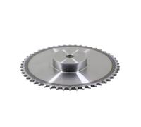 SYBNIKOLF Pignone per Catena a rulli dentati 1 pz 05B 20 Denti a 50 Denti Ruota dentata Catena ingranaggio Adatto for Catena a rulli 05B Passo 8 mm(20 Teeth)