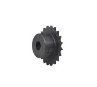 SYBNIKOLF Pignone per Catena a rulli dentati Ruota dentata for Trasmissione a Catena n. 35, 28 Denti, 06B28T, Foro 20 mm, Passo 3/8" for Catena a rulli n. 35H(Bore: 28mm)