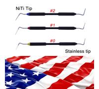 Sybronendo Dental Endo Buchanan Hand Plugger Niti Tip Fill Obturation-0,1,2,3 US