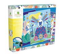 Sycomore-CREA012 Artissimo-10 grafici a Fiocchi-Fate-Ricreazione Creativa Bambino-da 4 anni-CREA012-Sycomore, Colore Plusieurs Couleurs, Taglia Unica, CREA012