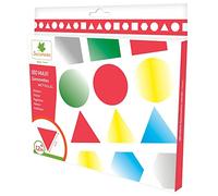 Sycomore Kit di attività Creative Bambini - 180 Maxi Autoadesivi - Aspetto Metallo - A Partire dai 12 Mesi CRE4039