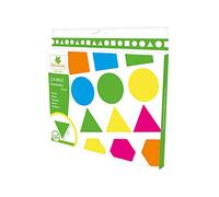 Sycomore Kit di attività Creative Bambini - 270 Maxi Autoadesivi Fluorescenti - A Partire dai 12 Mesi CRE4038