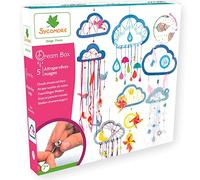 Sycomore Kit di attività Creative Bambini - Acchiappasogni Nuvole - 5 progetti - DIY - Dream Box Collector - A Partire dai 7 Anni CRE2082