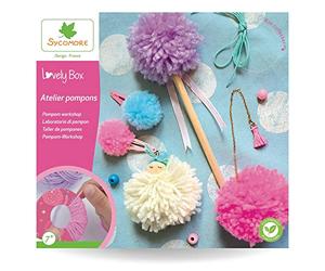 Sycomore - Laboratorio Lovely Box Piccolo Modello Pompon, CRE11045, Diversi Colori