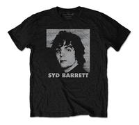 Syd Barrett Pink Floyd Head Shot autorizzato Uomo maglietta