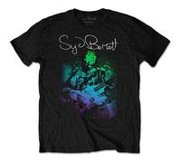 Syd Barrett Psychedelic Black M Maglietta
