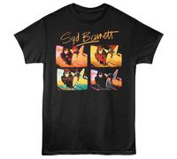 Syd Barrett - Quattro Schermi - Nero - T-Shirt A Maniche Corte Unisex Adulto