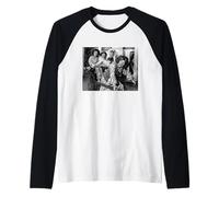 Syd Little Eddie Grande Panto Patsy Ann Scott Norman Collier Maglia con Maniche Raglan