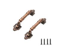 SYDARSYN 2 pezzi Antico Cancello di Legno Maniglia della Porta Lega di Zinco Maniglie per Mobili da Cucina Maniglie per Cassetti per Armadio Scorrevole Porta Maniglia per Tirare 96mm