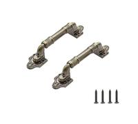 SYDARSYN 2 pezzi Antico Cancello di Legno Maniglia della Porta Lega di Zinco Maniglie per Mobili da Cucina Maniglie per Cassetti per Armadio Scorrevole Porta Maniglia per Tirare 128mm