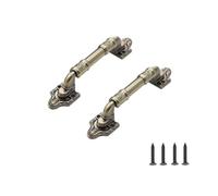 SYDARSYN 2 pezzi Antico Cancello di Legno Maniglia della Porta Lega di Zinco Maniglie per Mobili da Cucina Maniglie per Cassetti per Armadio Scorrevole Porta Maniglia per Tirare 96mm