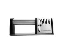 SYDARSYN Affilacoltelli Professionale, 4 in 1 Affila Coltelli da Cucina, Affilacoltelli Manuale per Coltelli Dritti, Forbici