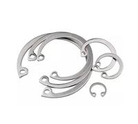 SYDARSYN Anelli Elastici di Sicurezza in Acciaio Inox Interni Esterni Anelli Elastici a Scatto Esterno Anello di Sicurezza M28 (20 Pezzi)