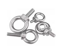 SYDARSYN Bullone Occhiello Golfari Vite ad Anello Bulloni a Occhiello in Acciaio Inossidabile M10x150mm (1 Pezzi)