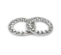 SYDARSYN Rondella di Sicurezza Dentata Interne Acciaio Inox Rondelle di Bloccaggio a Stella M12 (30 Pezzi)