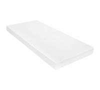 SYDE Materasso a 7 zone in schiuma PU, 10 cm, H2, H3, 90 x 200 cm | Allevia la pressione, supporto per la colonna vertebrale, senza rumore, arrotolato sottovuoto