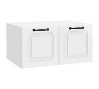 SYDE Mobile TV da parete, 59,5 x 41 x 30 cm | Centro di intrattenimento moderno, scaffali per console, gestione dei cavi, design compatto