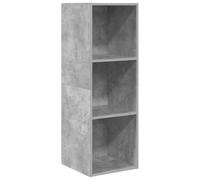 SYDE Mobile TV da parete in legno compensato, 3 scomparti, 37 x 37 x 107 cm | Montaggio verticale o orizzontale, facile da pulire, organizer galleggiante per soggiorno