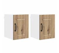 SYDE Pannello lavastoviglie in legno di quercia Artisan 2 pezzi | Design moderno, resistente all'usura, uso interno, facile da pulire con un panno umido
