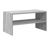 SYDE Scarpiera impilabile, grigio Sonoma, 60 x 30 x 30,5 cm | Legno ingegnerizzato resistente, superficie liscia facile da pulire, ampi ripiani, design modulare per riporre oggetti