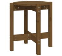 SYDE Tavolino da salotto in legno massello di pino, 45 cm | Superficie per bevande e decorazione, struttura robusta, stile rustico, istruzioni di montaggio incluse (lingua italiana non
