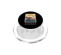 Sydney Australia Harbour Bridge Opera House Viaggi vintage PopSockets PopGrip per MagSafe