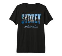 Sydney Australia Viaggi Maglietta Premium
