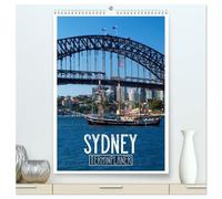 SYDNEY - Calendario da parete 2026 di alta qualità, formato DIN A2 verticale, stampa lucida