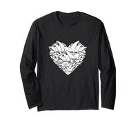 Sydney Opera a Forma di Cuore Love Australia Travel Maglia a Manica