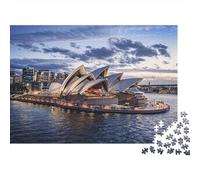 Sydney Opera House 1000 Pezzi Cartone Extra Spesso Puzzle Classico Per Adulti Allenamento Del Cervello Decorazione Murale Idea Regalo 70x50cm/1000pcs