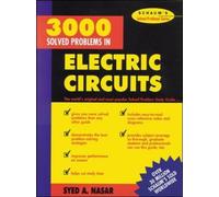 Syed Nasar 3,000 Solved Problems in Electrical Circuits (Tascabile)