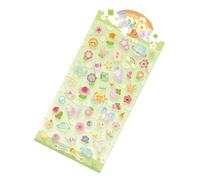 Syengery Adesivi Piccoli - 50 Pezzi Giocattoli 3D Adorabili e Piccoli per Bambini,Adesivi Animali per Scrapbooking,per Astucci Tablet Tazze Asilo Scuola Aula Ricompensa Festa Artigianato Decorazione