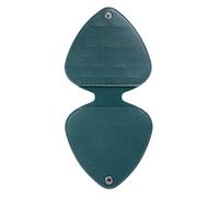 Syengery Scatola per plettro per basso, custodia per plettro per chitarra - Clip per riporre i plettri per chitarra acustica | Custodia portatile per plettri, borsa per plettri per chitarra in pelle