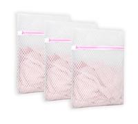 SYEYCW 3 Pezzi Sacchetti Lavatrice Biancheria, Sacchetto Lavatrice 30 x 40 cm, con Cerniera Nascosta, Impedisce ai Vestiti di Deformarsi e Sgualcirsi, per Camicie, Biancheria Intima