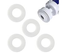 SYEYCW 4 Pezzi 816.418.00.1 Guarnizione Cassetta Esterna Wc, Guarnizione per Campana di Scarico, Trasparente Diaframma Valvola di Scarico in Silicone, Ricambi per Filtro Spülkasten, per Cassetta