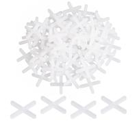 SYEYCW 500 Pezzi Distanziatori per Piastrelle, 3mm Distanziatori a Croce in Plastica per Autolivellante, Distanziatore per Piastrelle per Posizionamento Accurato, per Piastrelle da Parete e Pavimento